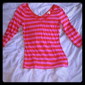 Banana republic 3/4 sleeve top